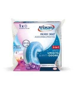 DEUMIDIFICATORE AERO 360° RICARICA TAB LAVANDA 450G -ARIASANA